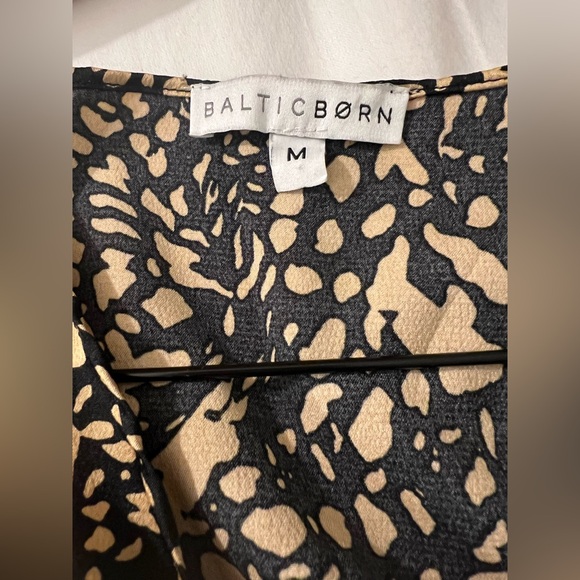 Women’s Baltic Born Morlana Maxi Dress Size Medium Black And Brown - Picture 5 of 5